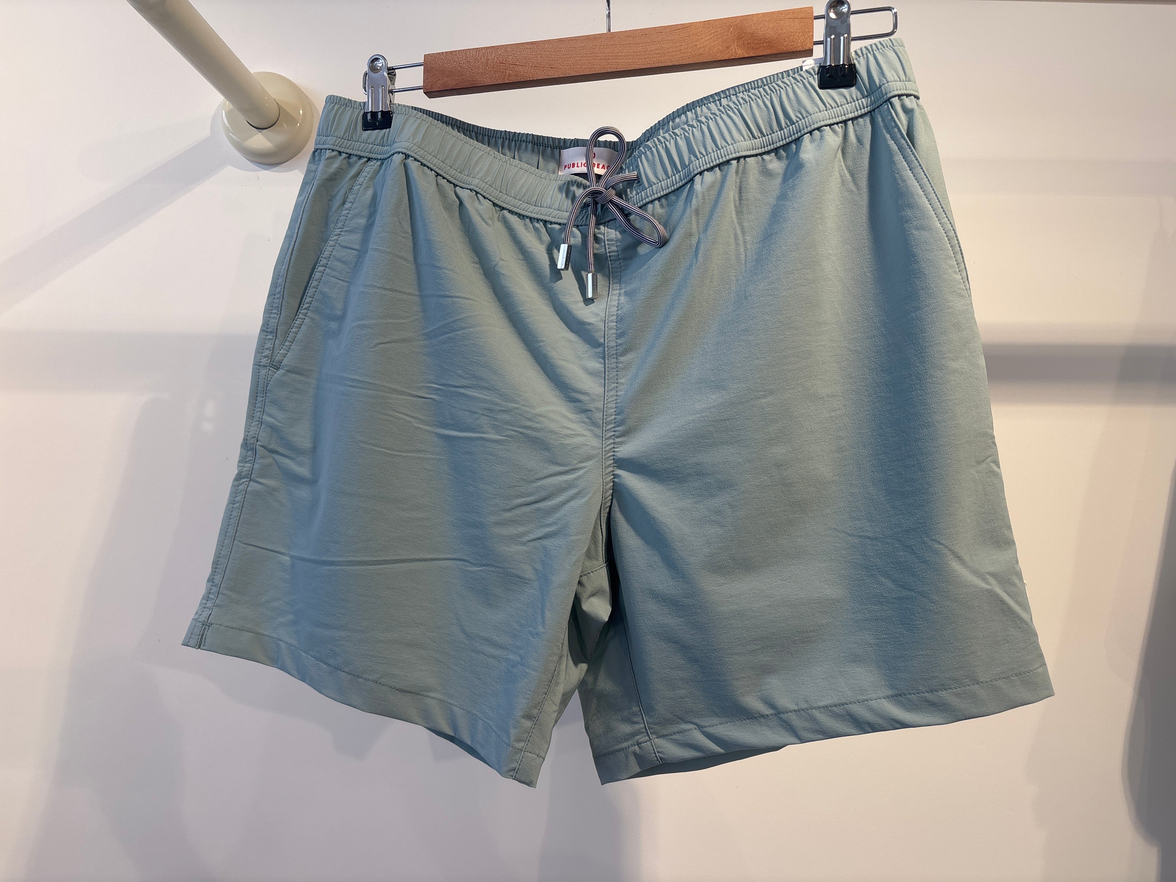 public beach baby blue swimwear￼