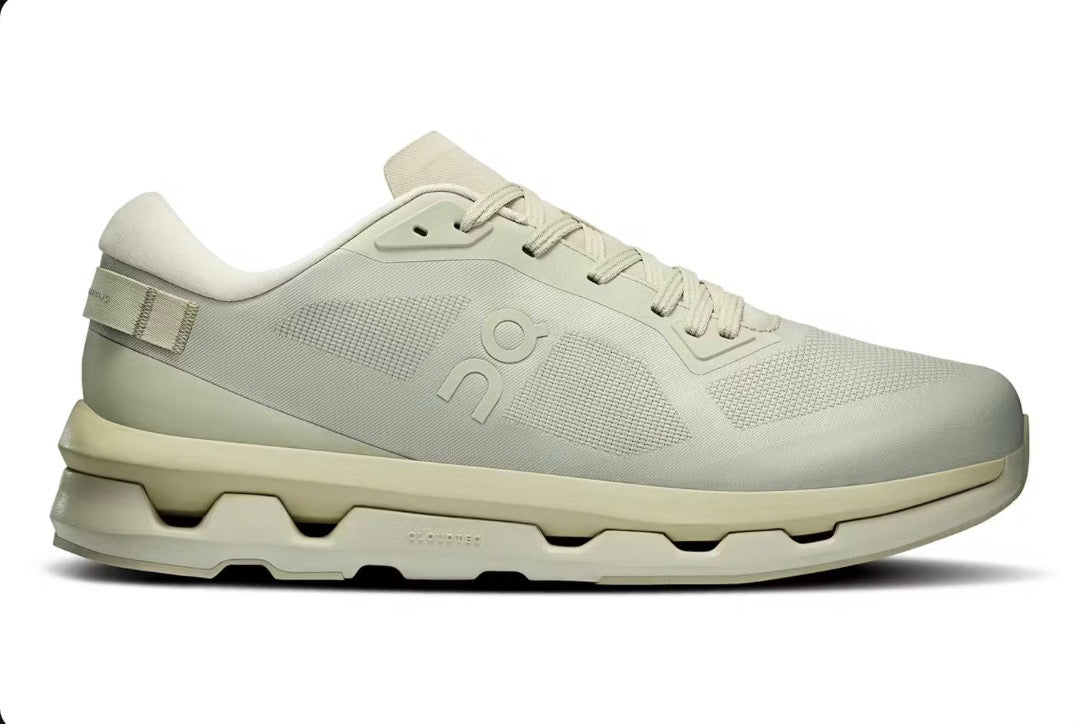 On cloud light green shoes ￼