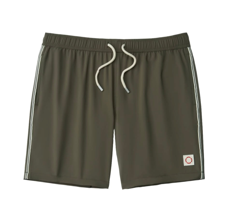Public beach Olive Green swimwear ￼￼