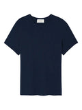 American vintage dark blue T-shirt￼