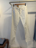 Levi’s white jeans ￼