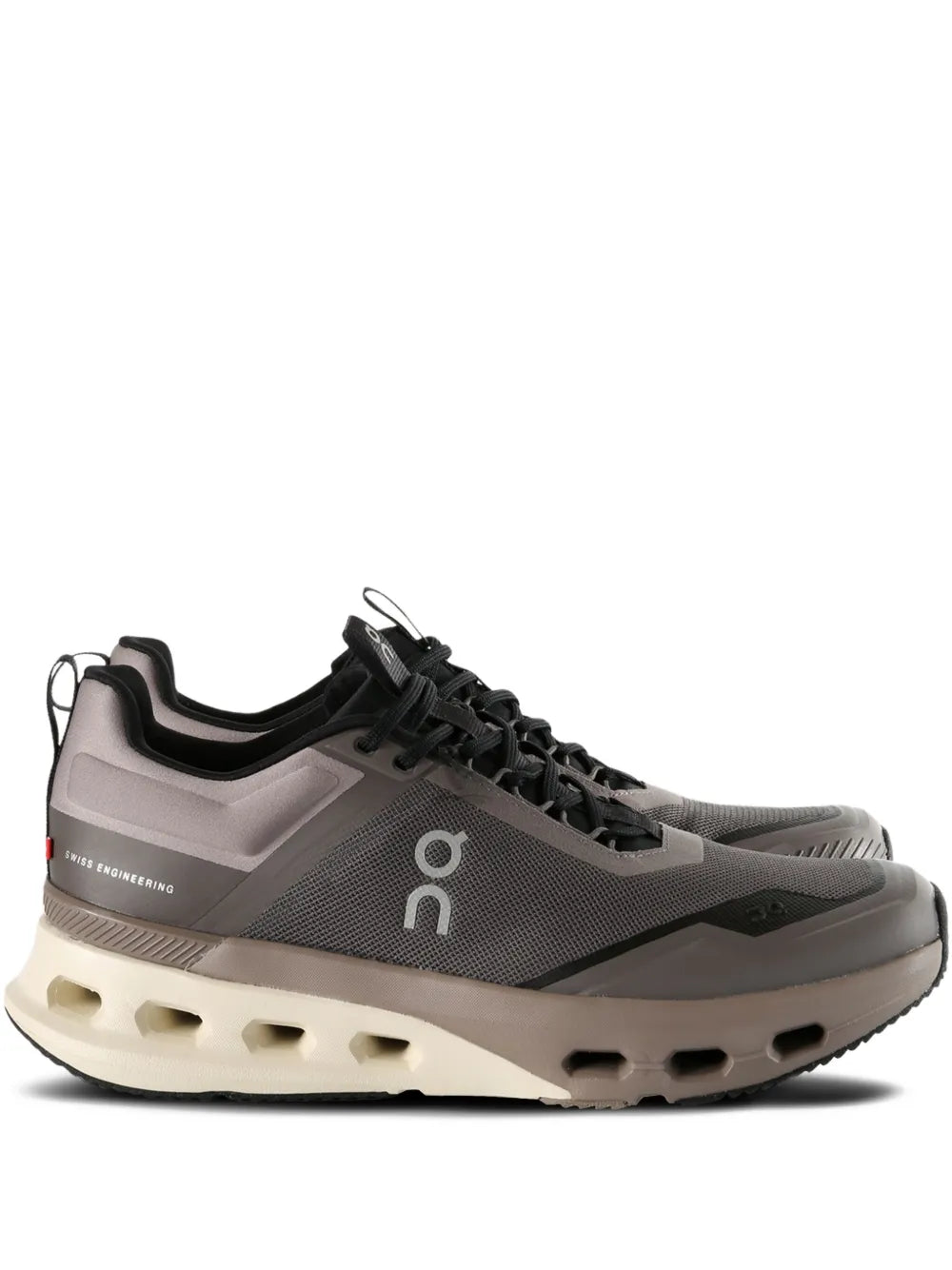 On cloud dark grey shoes ￼