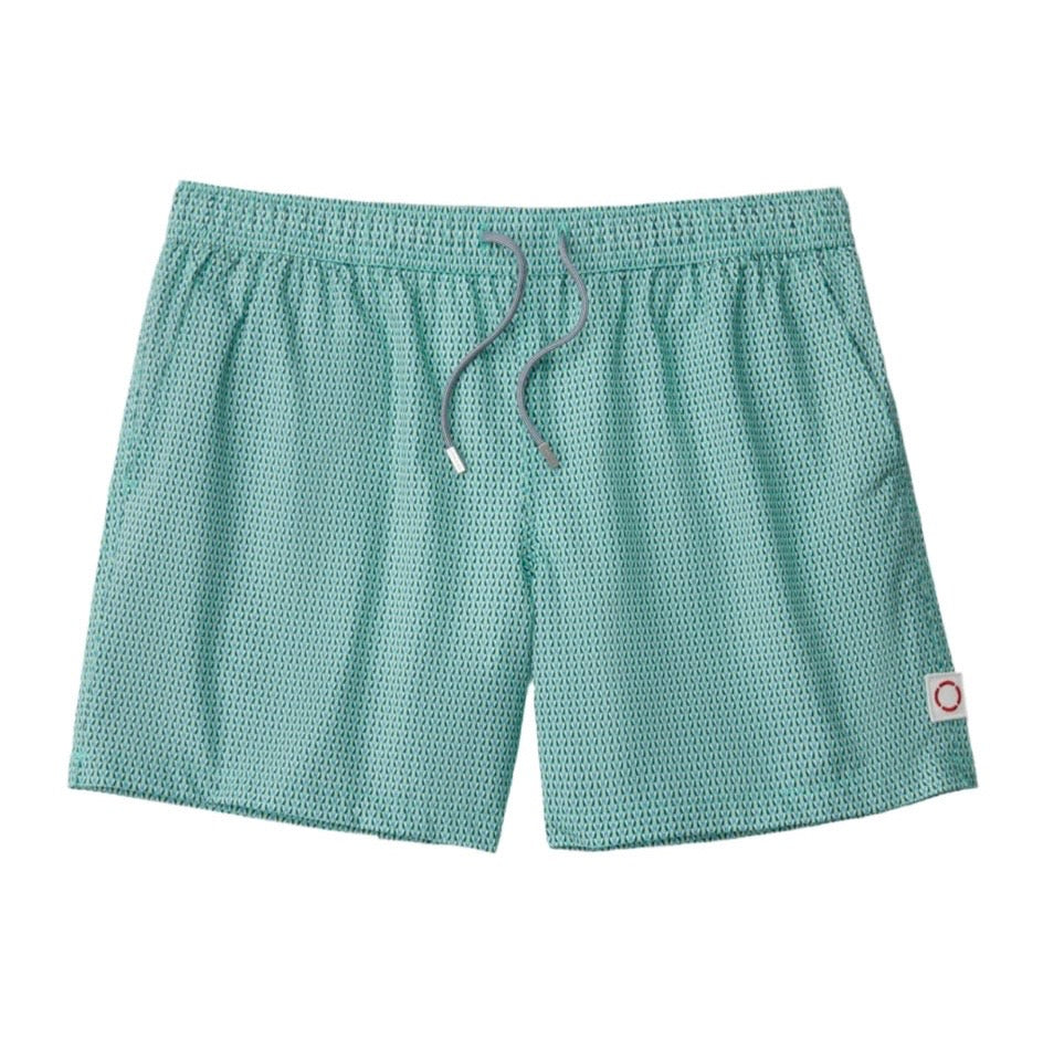 Public beach teal designed Swimwear ￼￼