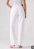 Levis women white jeans
